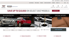 Desktop Screenshot of moses-cadillac.com